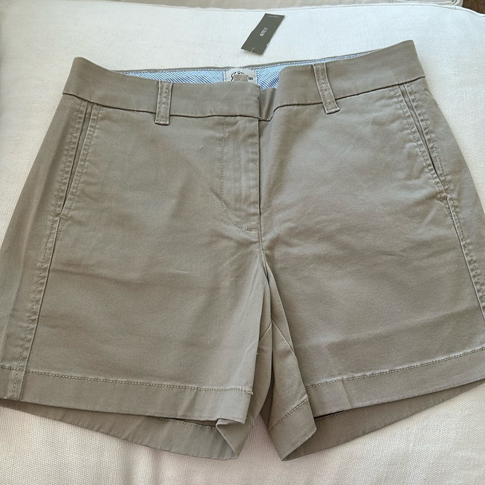 NEW JCrew khaki shorts